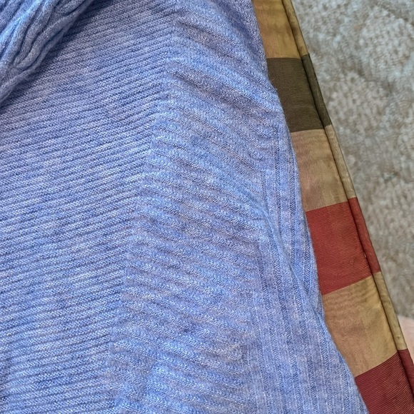 Women's light periwinkle Hooded Sweater - Picture 4 of 4